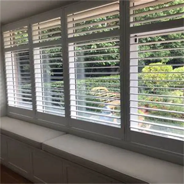 Automatic or Manual Outdoor Shutters Louver Polycarbonats AS2047 Aluminium Sunshade Louvers and Glass Indoor Shutter Blind TOMA