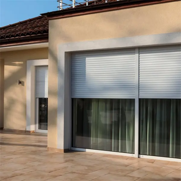 TOMA Motorized remote control roller shutter Aluminum rolling shutter door and window