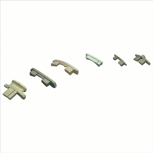 TOMA AS2047 aluminum dollar track shutter parts felt aluminum shutter window exterior parts end clip for aluminum shutter