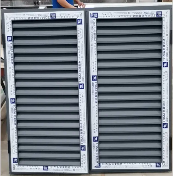 AS2047 TOMA aluminium louver window louver door casement louver aluminium shutter aluminium frame