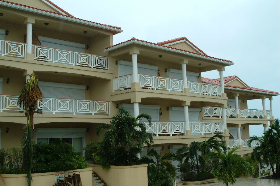 Turks and Caicos Hotel hurricane roller shutter